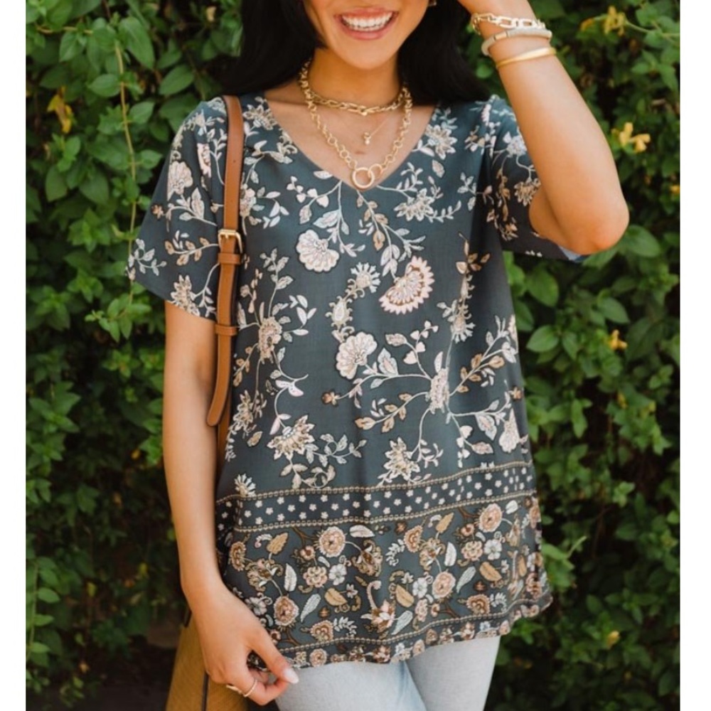 Bohme Jackie Floral Top